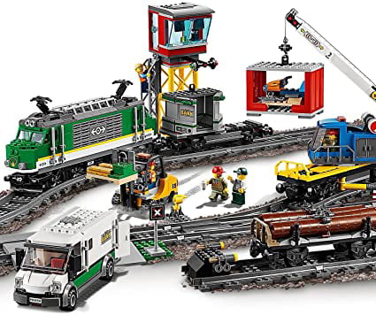 godkende farmaceut Tilgængelig LEGO City 60198 Cargo Train Building Sets for 18 Months and Up - 1126  Pieces - Walmart.com