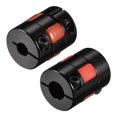 thumbnail image 6 of Uxcell 6mm to 8mm Bore L25xD20 Aluminum Alloy Flexible Shaft Coupling 2 Count, 6 of 6