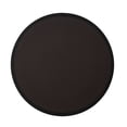 thumbnail image 4 of S-HOME Faux Leather Nesting Round Coffee Table Set of 2 with Metal Base for Contemporary Living Room Decor, Dark Brown, 4 of 5