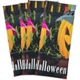 thumbnail image 2 of Dreamtimes Funny Halloween Pumpkin Kitchen Dish Towels 1 PieceAbsorbent Soft Dishcloths Towels Reusable Hand Towels Quick Drying Cleaning Cloth, Tea Towels,18" x 28", 2 of 7