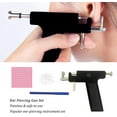 thumbnail image 2 of Juego de herramientas de pistola perforadora de orejas profesional, juego de pistola perforadora de orejas Piercing de cuerpo de nariz de oreja de seguridad oso de fresa Electrónica, 2 of 4
