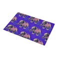 thumbnail image 3 of MKHERT Elephant Doormat Non-slip Bath Mat Floor Mat 30x18 inch, 3 of 3