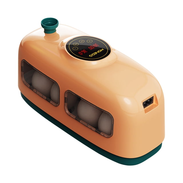 EGNMCR Hatching Chicks, 8 Eggs Poultry Hatcher, Cute Little Train Shape Incubate, With Humidity Temperature Control, For Chickens Ducks Quail Birds egg incubator