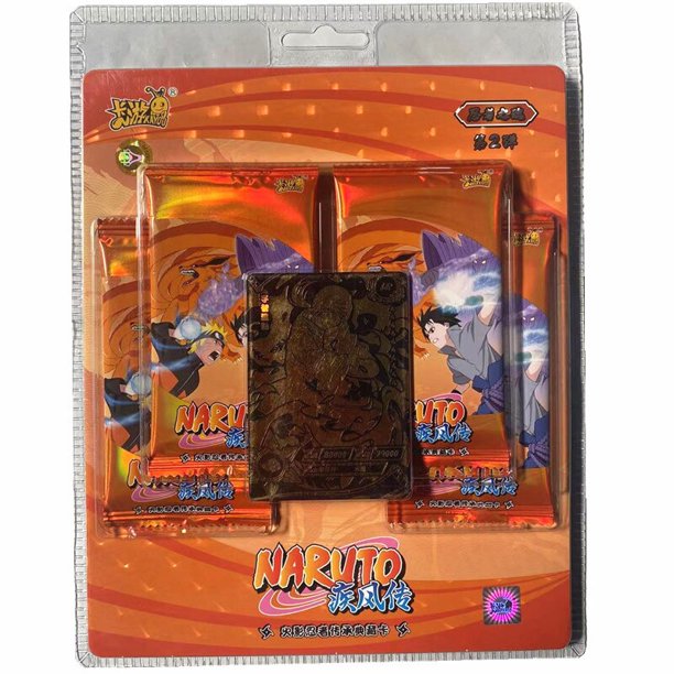KAYOU-juego completo de tarjetas originales de Naruto, caja de refuerzo de colección con EX Pack, Colección Rare BP CR Fivean unisex