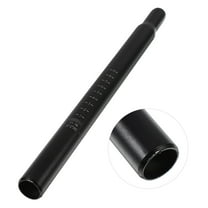 YSNOOWE Bike Seat Post Adapter Aluminium Alloy Black 1Pack 13.9x1In