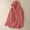 A2 Brick Red, variant on Nooxsoe Womens Cotton Linen Hoodies Sun Protection Long Sleeve Crinkled Gauze Sheer Drawstring Hood Linen Womens Shirt Linen Tops for Women Blouses for Women Gray XL