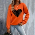 thumbnail image 2 of Ltctricy Sweatshirts for Women Cute Loose Basic Crewneck Pullover Tops Fall Fashion Comfy Long Sleeve Shirts, 2 of 6
