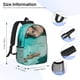 thumbnail image 5 of Disketp Turquoise Beach Kayaking Mochila Escolar de 15 Pulgadas, Mochila Ligera para Estudiantes, Viajes y Trabajo, Cómoda y Resistente para el Uso Diario, 5 of 6