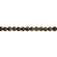 thumbnail image 2 of John Bead Earth’s Jewels Tiger Eye Beads - Round, Pkg of 33, 6 mm Dia., 2 of 2