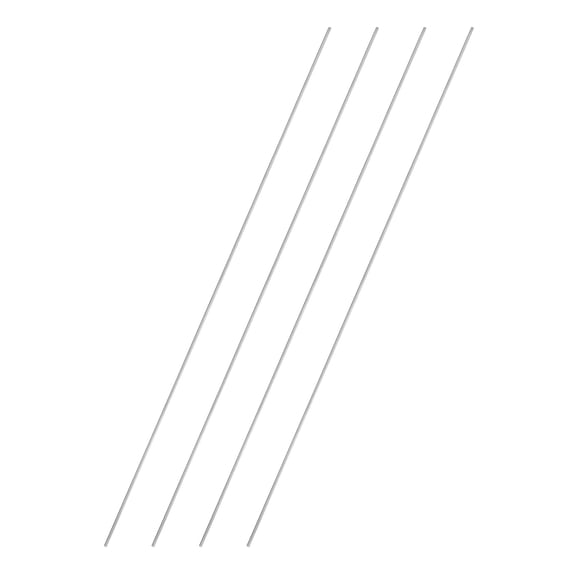 4 Pack 304 Stainless Steel Round Rod 3/64" Diameter 16" Length Solid Rod