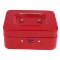 thumbnail image 2 of Caja de ahorro de monedas de dinero en efectivo de alcancía con bloqueo de contraseña, para niños rojo, 2 of 9