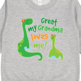 thumbnail image 3 of Inktastic My Great Grandma Loves Me Toddler Sweatshirt, 3 of 4