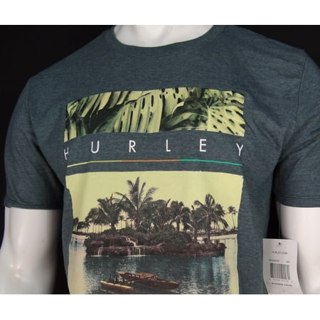 Hurley Oneill - HURLEY MEN'S SHARKS COVE TSHIRT - GREEN (SIZE L)