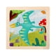 thumbnail image 1 of Rompecabezas De Madera De Nueve Piezas Con Animales De Dibujos Animados Rompecabezas De Madera Para La Educación Temprana De Los Niños Rompecabezas Educativo Juguete De Madera Para Niños De 2 A 5 Añ, 1 of 3