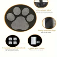 thumbnail image 4 of Safe Portable Pet Safety Gate for Doorways - Quick Folding Mesh Fence for Small Dogs - Adjustable, Child-Resistant, Durable Design for Hallway, Doorway and Stairway Safety, 4 of 5