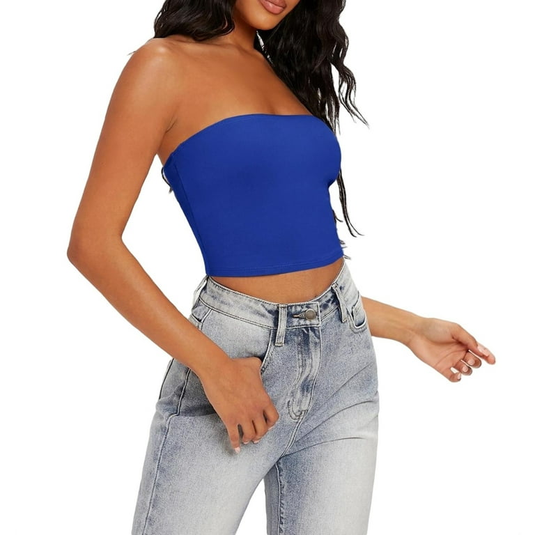 Melt the lady メルトザレディ rib tube tops blue melt the