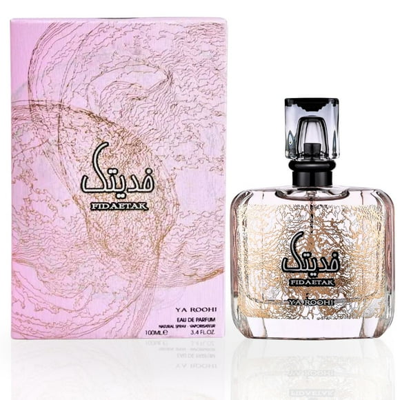 Fidetak Ya Roohi Rose Vaporisateur EDP 100 ml (3.4 OZ) par Ard Al Zaafaran / Offrez-Vous le Mélange Élégant d'Enchantement Floral Sucré.