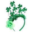 thumbnail image 1 of KAKOWELY Diadema de trébol para el Día de San Patricio, broche decorativo para el cabello para el Día de San Patricio, 1 of 5