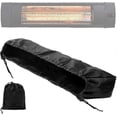 thumbnail image 1 of Wall-Mounted Patio Heater Cover - Black 30'L *9.5'H *6.5 ' W Electric Heater Cover,420D Oxford Waterproof Dustproof Infrared Heater Covers for Indo-In, 1 of 4