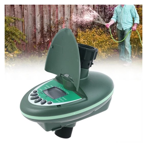 Smart Waterproof Garden Watering Timer | Programmable Irrigation Controller for Lawn & Yard | Auto Sprinkler System with LCD Display