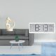 thumbnail image 2 of Estatua abstracta,Estatua de resina para decoración del hogar,escultura de pareja,Reloj de pared digital,Reloj de pared digital multifuncional para oficina,Reloj de escritorio de pantalla, 2 of 8