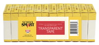 Highland 5910 Transparent Tape Pack of 12 0.50 Inch x 36 Yards 
