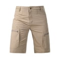thumbnail image 7 of Cargo Shorts for Men Lightweight Casual Outdoor Hiking Fishing Travel Shorts with Multi Pockets, 7 of 7