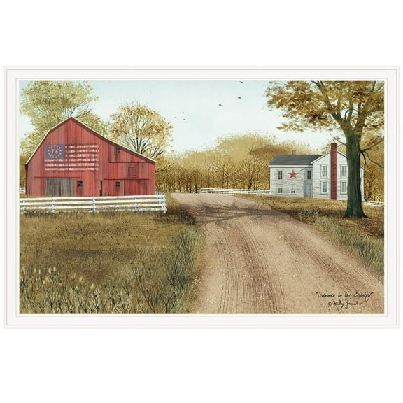 Summer in the Country by Billy Jacobs Printed Wall Art Wood Multi-Color