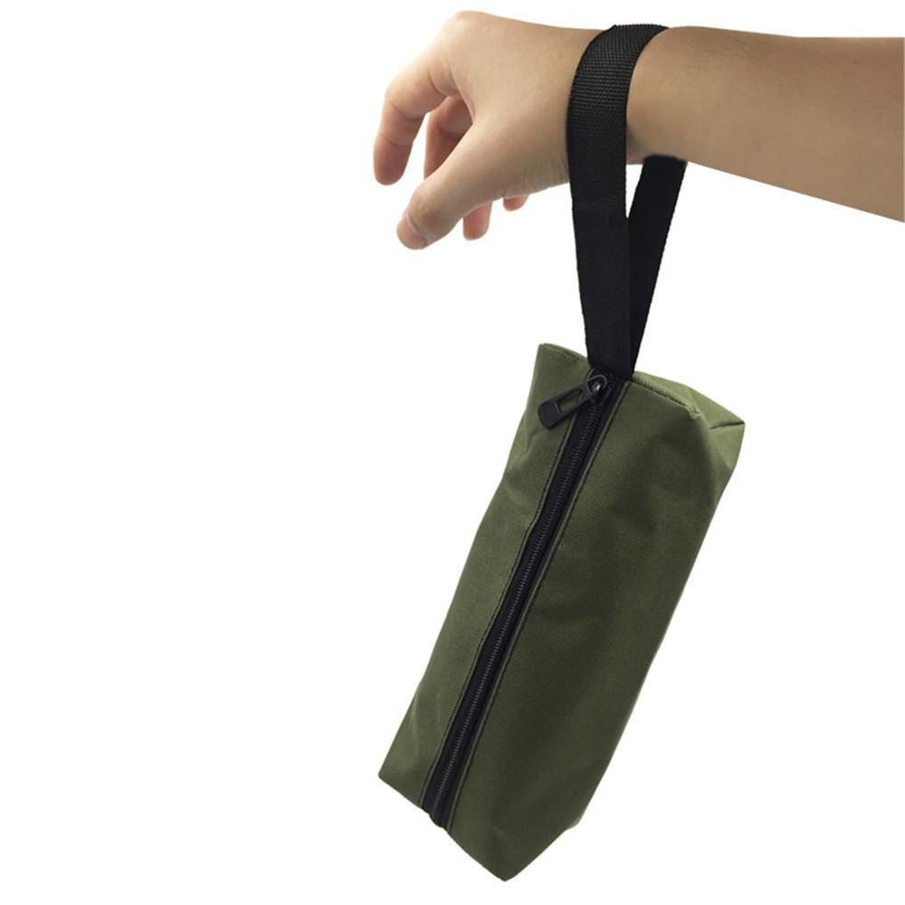 Zipper Tool Bag Pouch Organize Storage Small Parts Hand Tool Plumber Electrician 