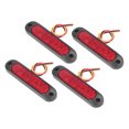 thumbnail image 4 of Lámpara De Seguridad Para Automóvil, 4pcs 27LED Reflector De Luz Para Automóvil 1200LM Universal Para Camión Para Yate Para RV ANGGREK Rojo, 4 of 8