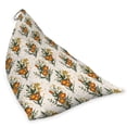 thumbnail image 2 of Hawaii Lounger Chair Bag, Vintage Tropic Flower Leaves California Poppy, High Capacity Storage with Handle Container, Lounger Size, Burnt Orange Champagne, by Ambesonne, 2 of 5
