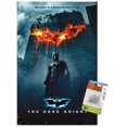 thumbnail image 1 of Film DC Comics - The Dark Knight - Batman Logo sur Fire One Sheet, 1 of 5