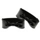 thumbnail image 1 of 2X Shiny Detachable Bowknot Shoe Strap for High Heeled Shoes Wedges Flats Black Salvador Correas para zapatos desmontables, 1 of 10