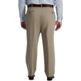 thumbnail image 3 of Haggar Mens BT Iron Free Premium Khaki Classic Fit Flat Front Expandable Waist Pant, 3 of 5
