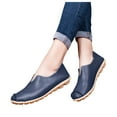 thumbnail image 5 of Huesdet Women's Fashionable Lightweight Loafers-Supportive Ladies Flats Cushioned Outsole for Arch Support(Dark Blue,7.5), 5 of 7