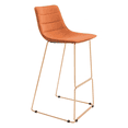 thumbnail image 4 of Banco de Bar Kessa Muebles Adele Naranja, 4 of 5