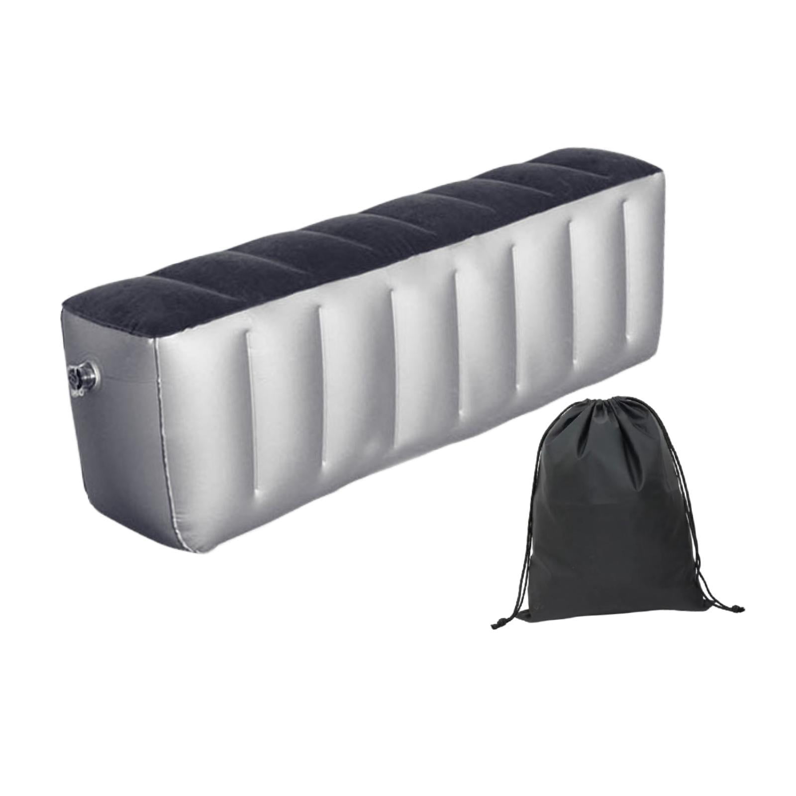 Inflatable Car Air Travel Mattress Back Seat Bed Portable PVC Flocking Sleeping Pad for Family Road Trips