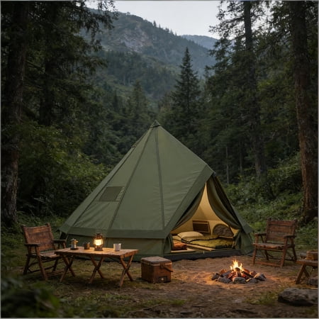 Outdoor Waterproof Camping Tent Teepee Tent Outdoor Camping Tent