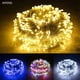 thumbnail image 2 of Guirnalda de luces LED navideñas para exteriores, 100 m, 10 m, 5 m, para decoración de Navidad, luces de hadas, luces navideñas, iluminación para árbol, 2 of 5
