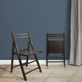 thumbnail image 4 of Casual Home Wood Indoor Folding Chair, Expresso (Set of 2), 4 of 4
