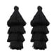 thumbnail image 5 of 2 Pares Accesorios De Estilo Bohemio Pendiente Borla Arete, Regalo Perfecto Para Madre, Esposa, Novia En San Valentín Y Cumpleaños negro Zulema borlas para manualidades Decoraciones navideñas, 5 of 8