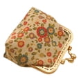 thumbnail image 2 of Porte-monnaie, Bibelots, Porte-Cartes, Verrou Motif Tournesols Beige, 2 of 9