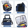 thumbnail image 4 of Holuxer Insulated Lunch Box for Men/Women, Reusable Lunch Cooler Bags with Adjustable Shoulder Strap - Leakproof Lunch Bag for Work Picnic, Blue, 4 of 7
