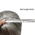 thumbnail image 6 of All Poly Toupee for Men Hairpieces Human Hair Replacement Systems 0.1MM Thin Skin PU Injection Mens Toupee, 6 of 6