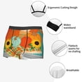 thumbnail image 3 of Honeii Hello Fall Farm Truck Print Mens Boxer Briefs Breathable,Boxer Brief for Men, Moisture-Wicking Underwear-Small, 3 of 5
