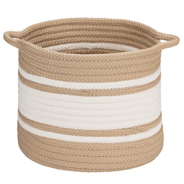 Panier Extérieur Colonia Mills BS43&44; Sable - 20 x 20 x 18 Po.