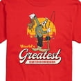 thumbnail image 3 of Mickey & Friends - World's Greatest Outdoorsman - Men's Short Sleeve Graphic T-Shirt, 3 of 5