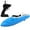 Blue, variant on Anpro 2.4 GHZ RC Boat, 25 km/h High Speed Remote Control Racing Boats for Adults and Kids 25 Minutes Working Time, 2 Batteries