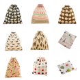 thumbnail image 3 of Cotton Blend Linen Home Storage Travel Use Storage Bag Printing Bag with the Drawstring, 3 of 8