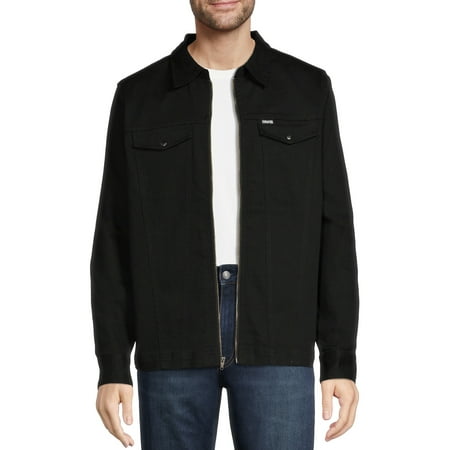 Tony Hawk Men's Stretch Twill Trucker Shacket